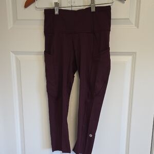 Lululemon Athletica Deep Purple Leggings Size 4